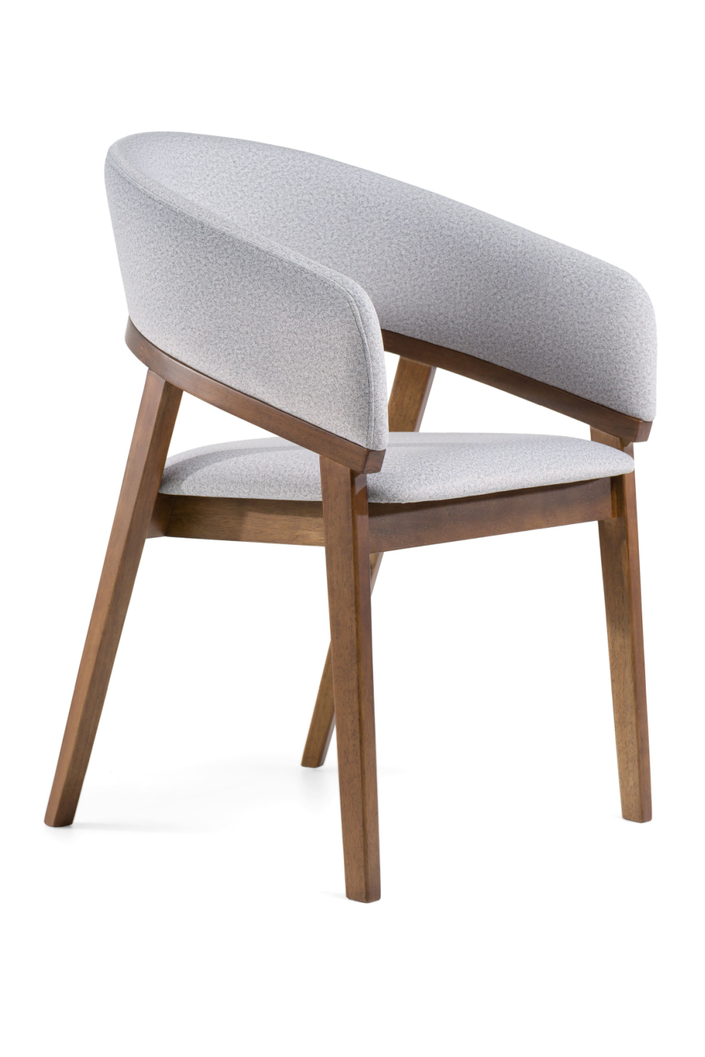 Solid Wood Curved Dining Chair | Oroa.com