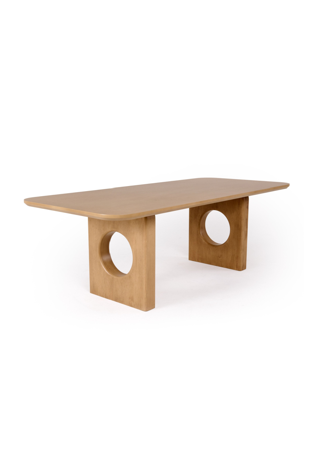 White Oak Veneer Dining Table | Oroa.com