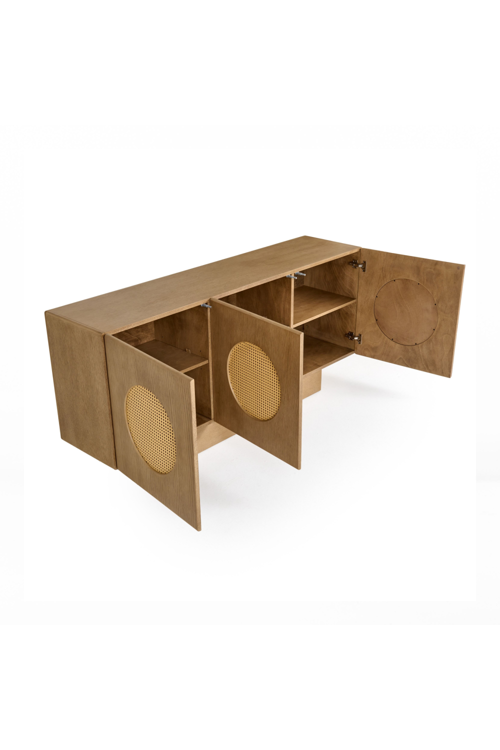White Oak 3-Door Sideboard | Oroa.com