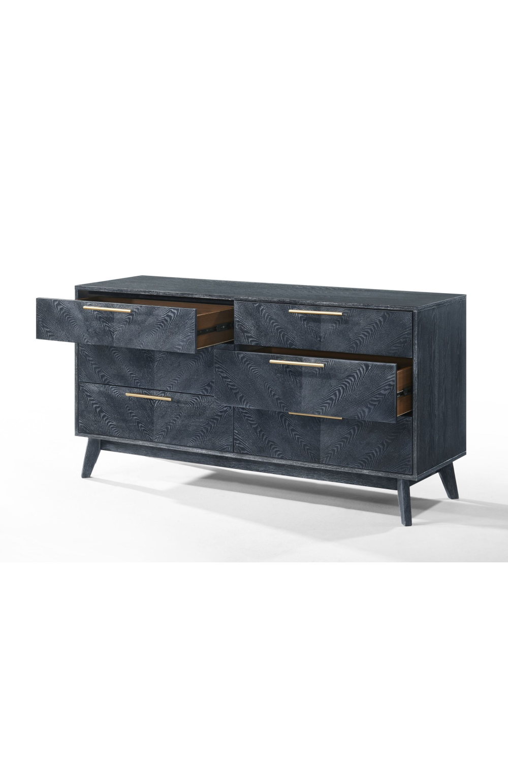 Gray Ash 6-Drawer Dresser | Oroa.com