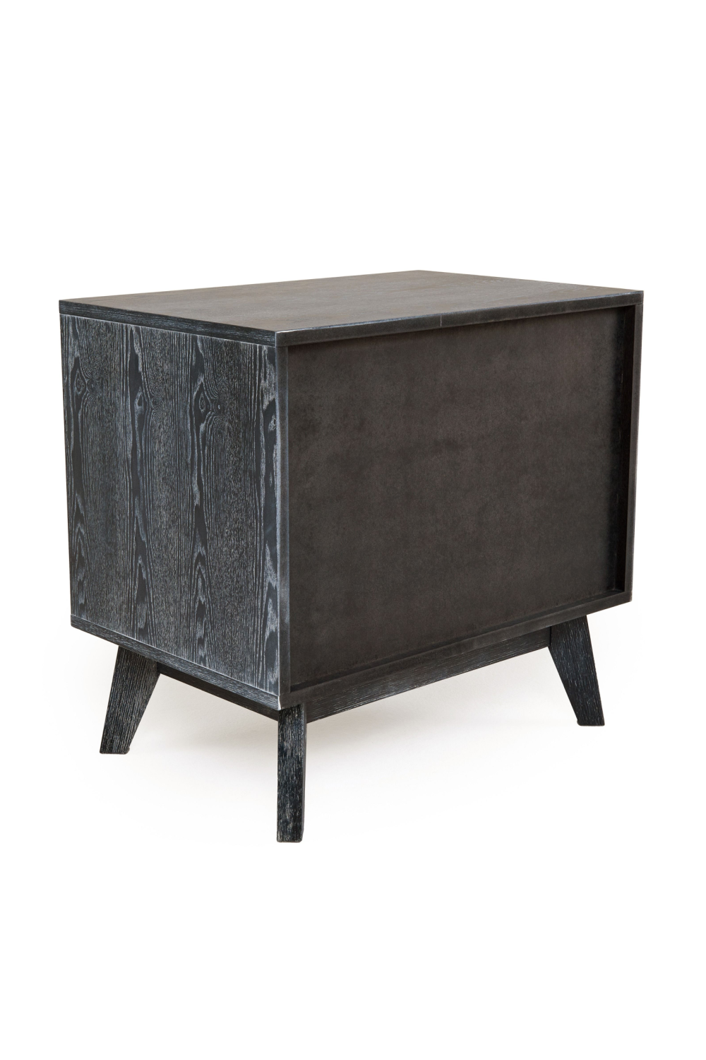 Gray Ash 2-Drawer Nightstand | Oroa.com