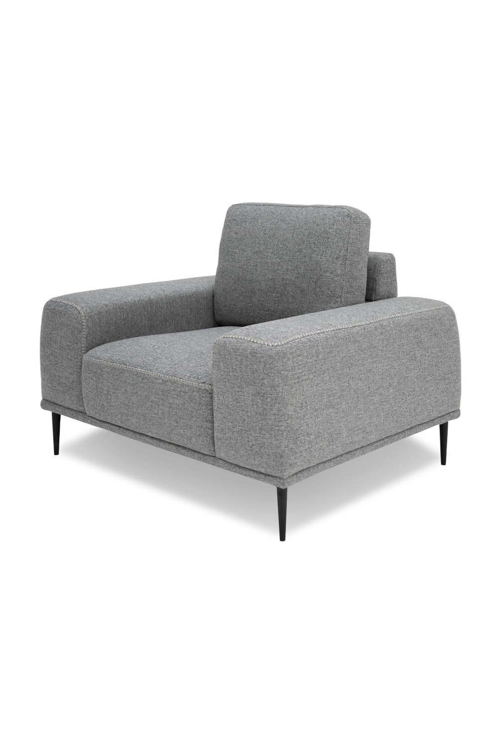 Gray Fabric Accent Chair | Oroa.com