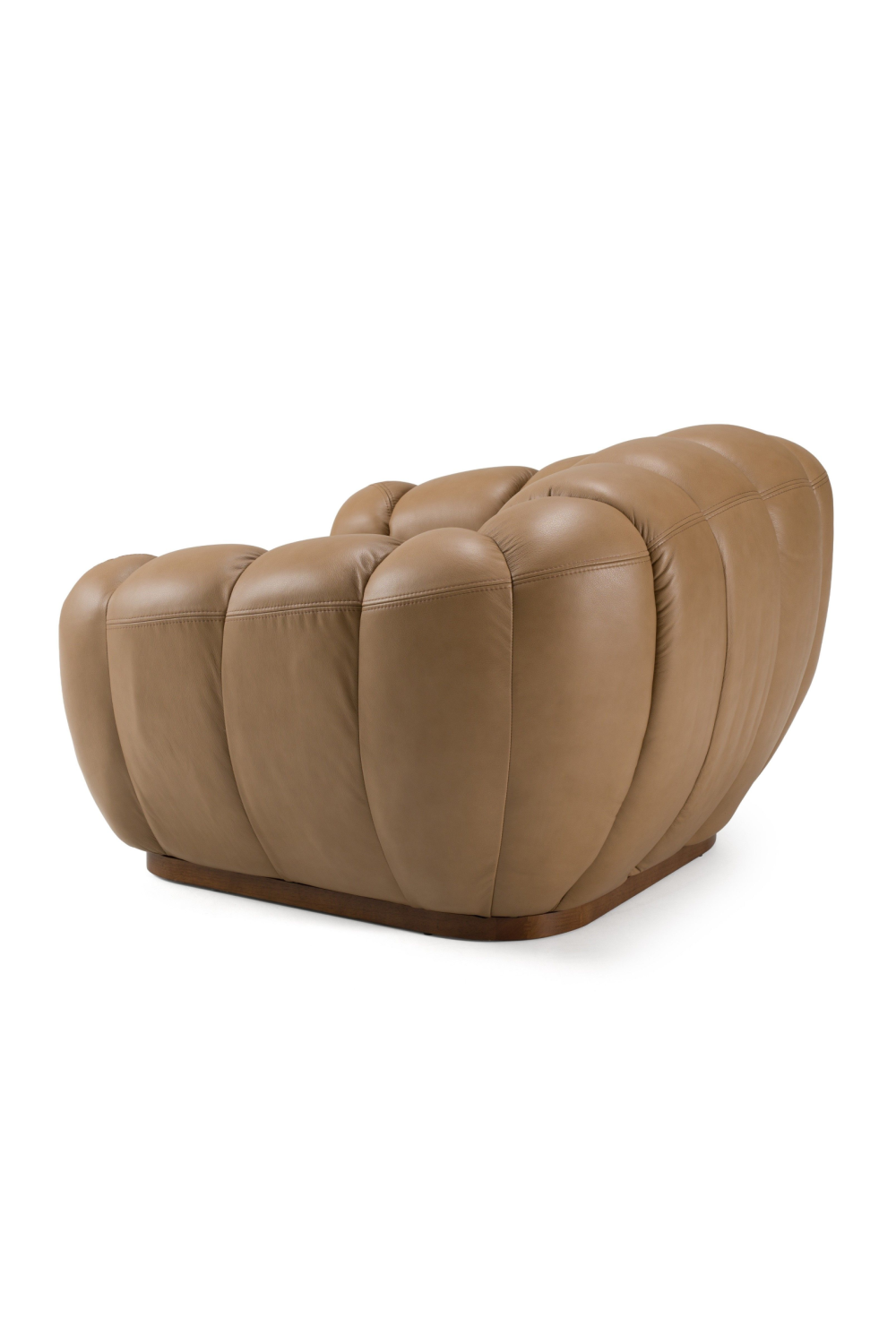 Tan Leather Lounge Chair | Oroa.com