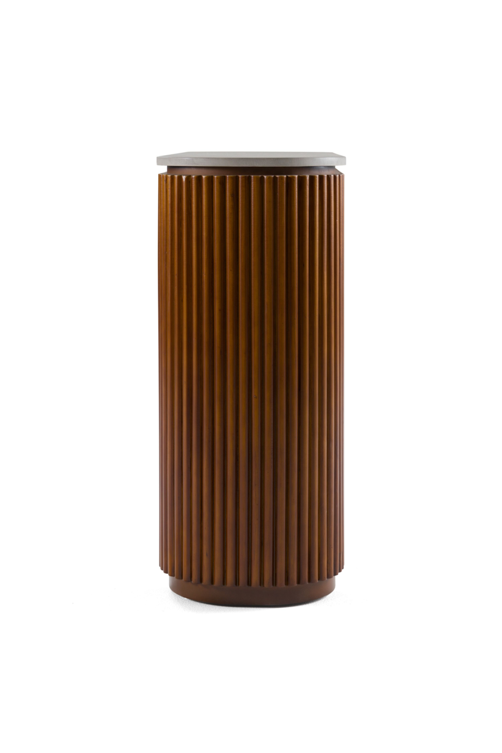 Fluted Wood Base Console Table | Oroa.com