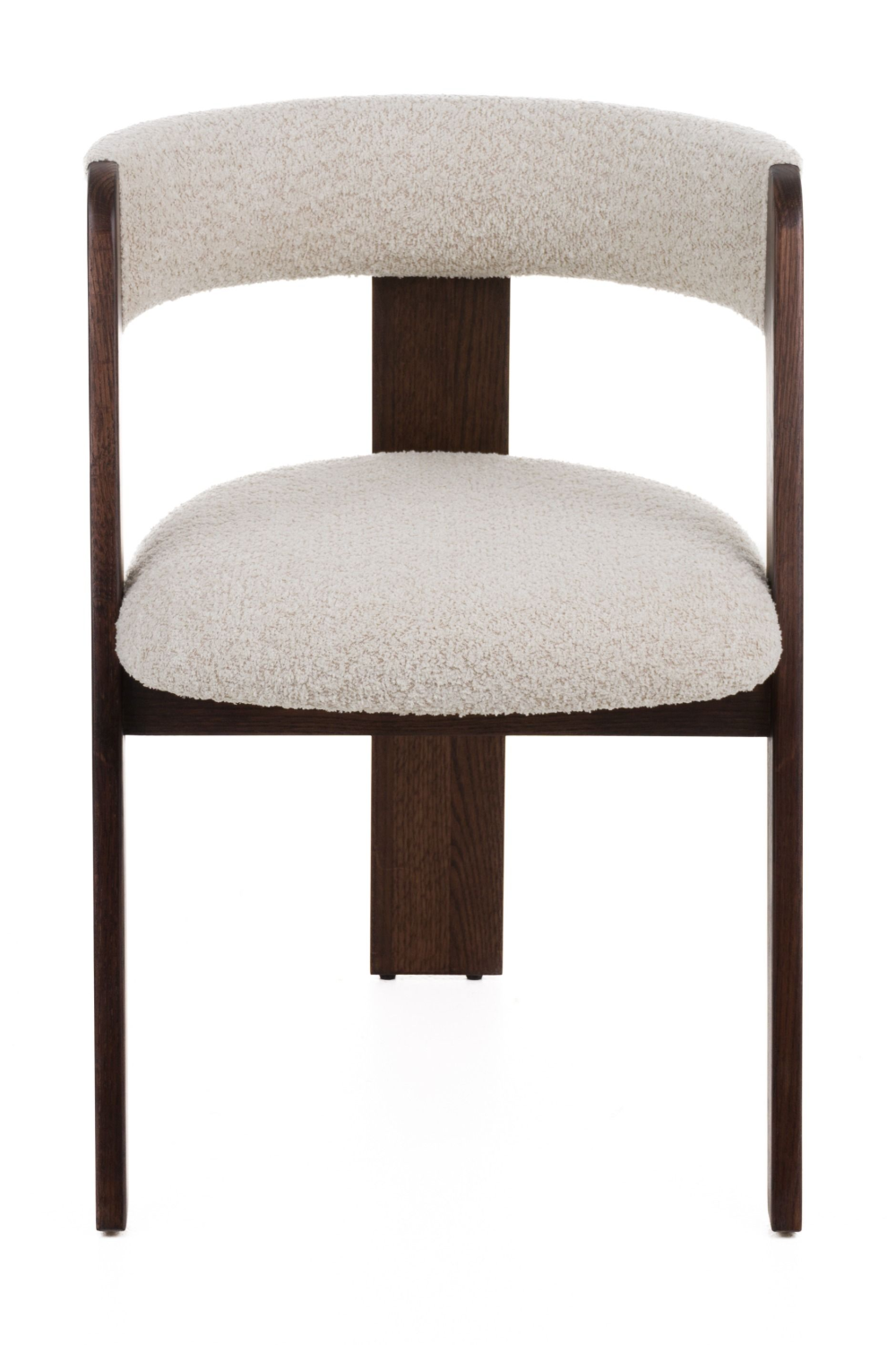 Wood Framed Curve Dining Chairs (2) | Oroa.com