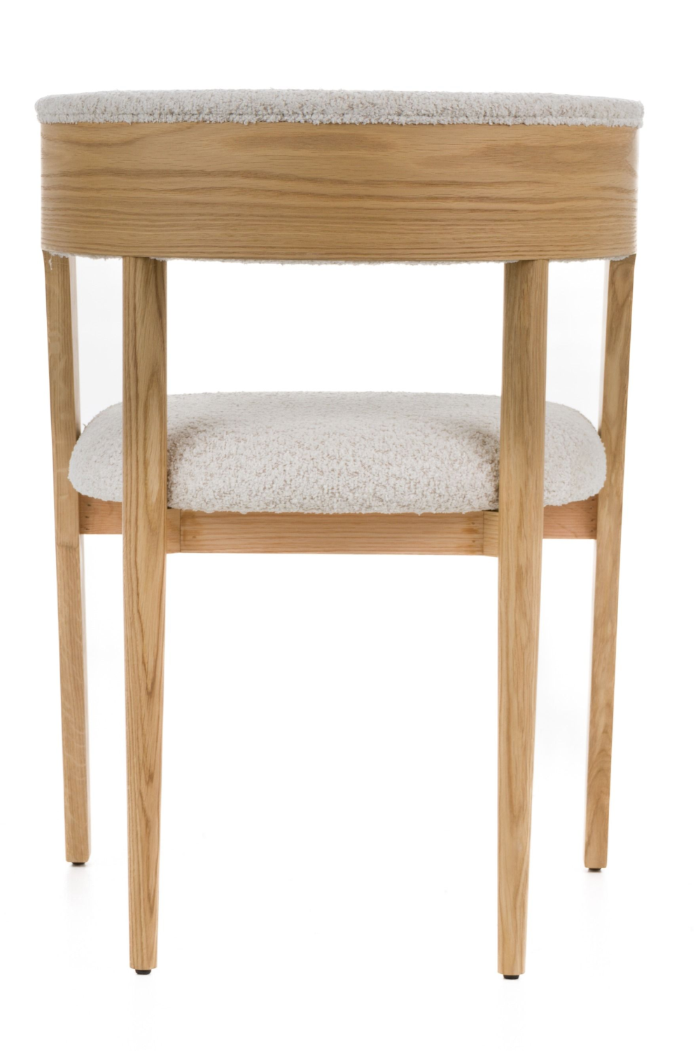 Rounded-Back Walnut Dining Chairs (2) | Oroa.com