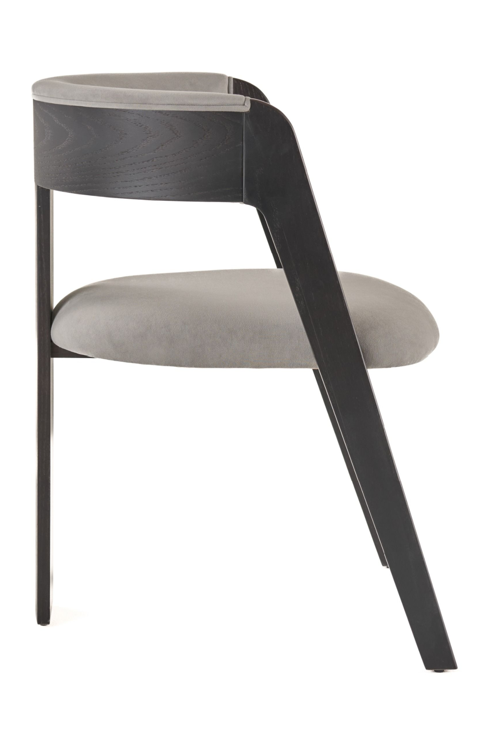 Wood Framed Curve Dining Chairs (2) | Oroa.com