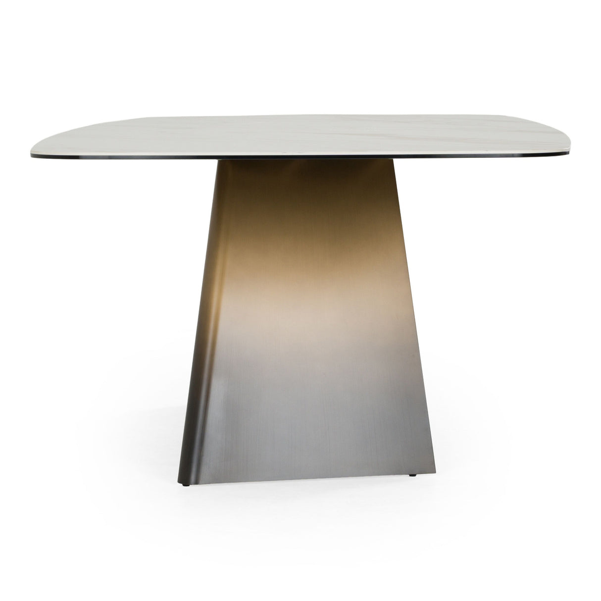Modern European furniture - Brushed Bronze Dining Table - www.oroa.com | Oroa.com