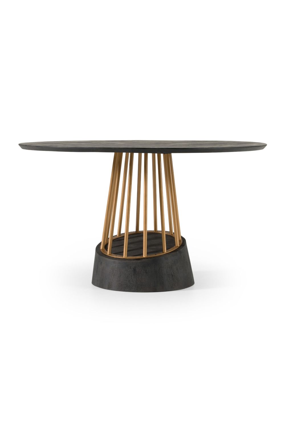 Black Mango Wood Dining Table | Oroa.com