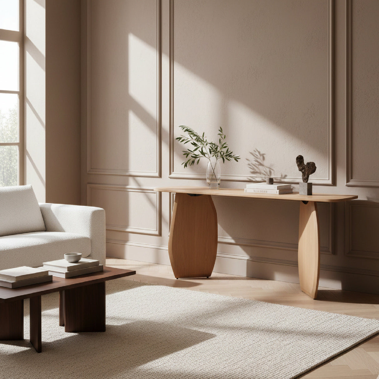 White Oak Console Table | Oroa.com