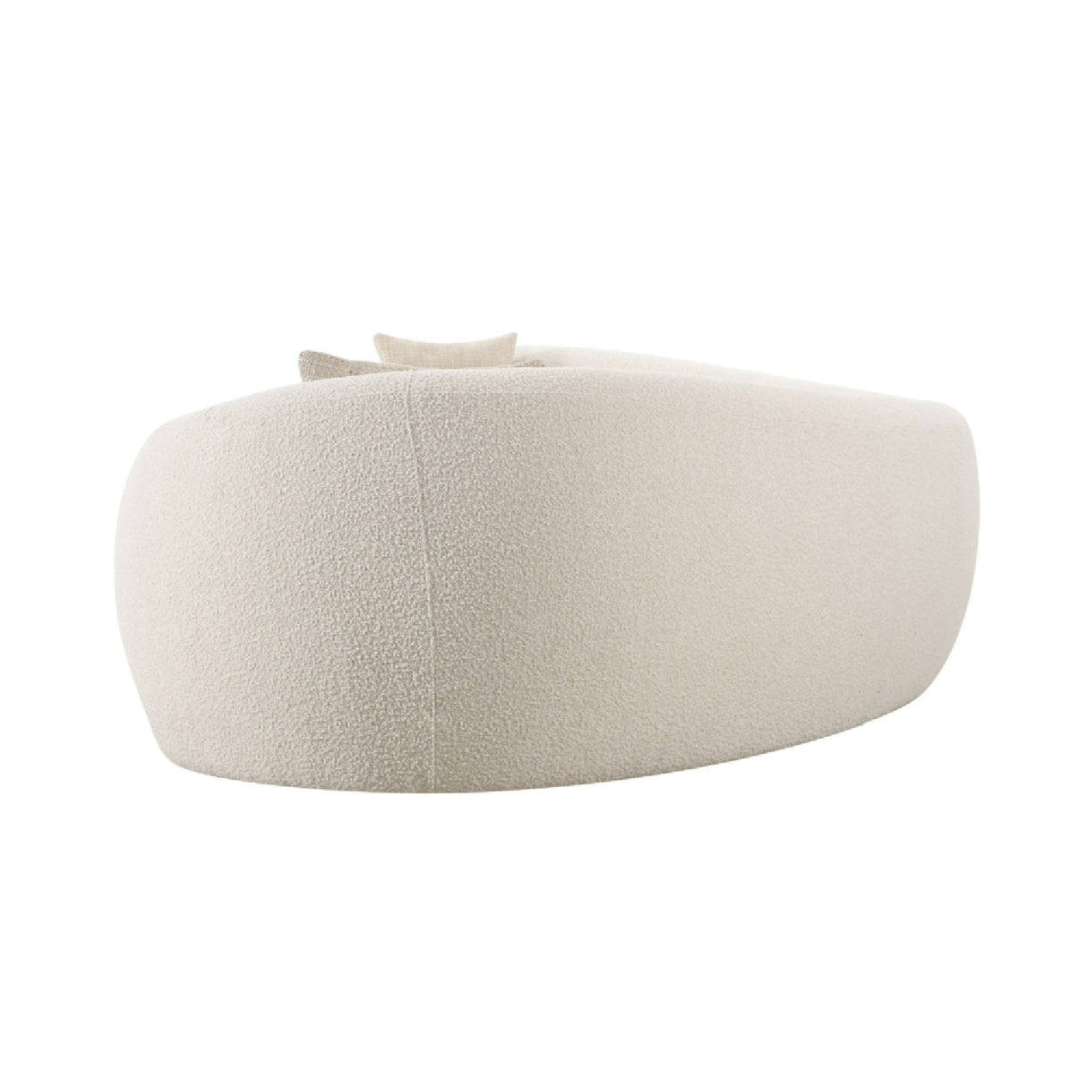 Curved White Sectional Sofa | Oroa.com
