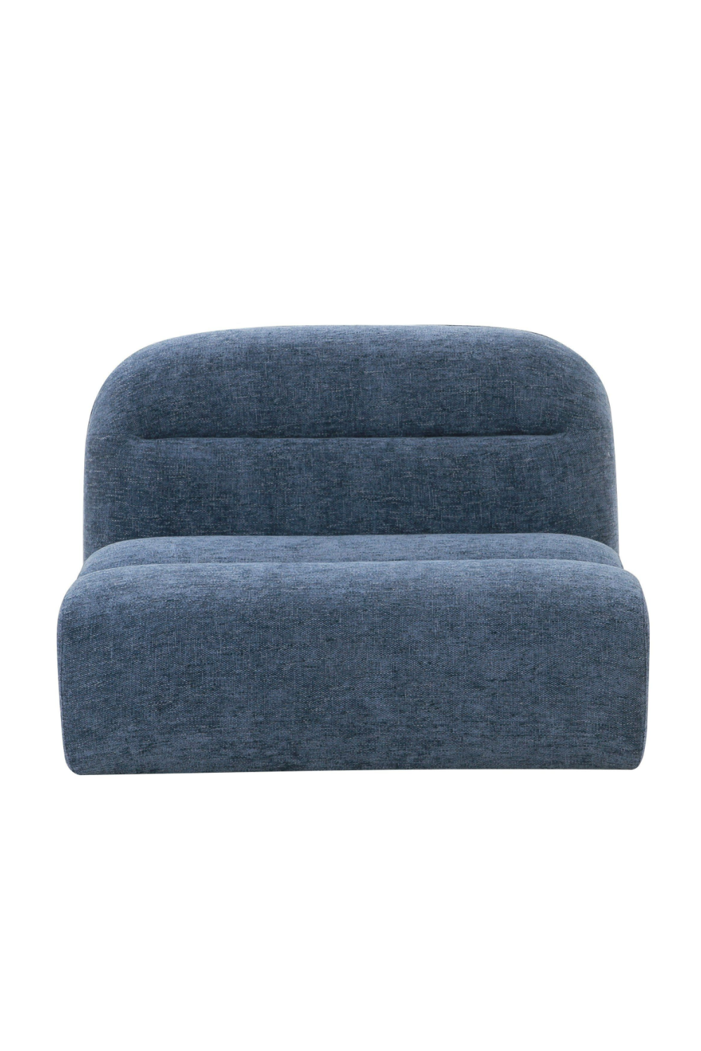 Blue Modular Armless Seat | Oroa.com