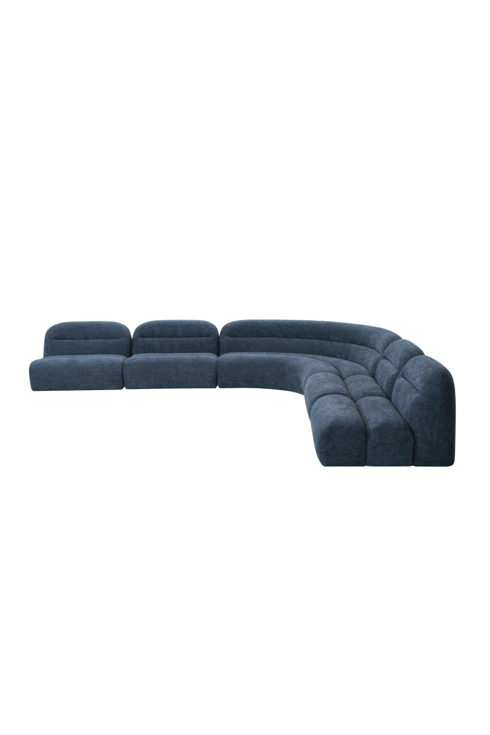 Blue Modular Armless Seat | Oroa.com