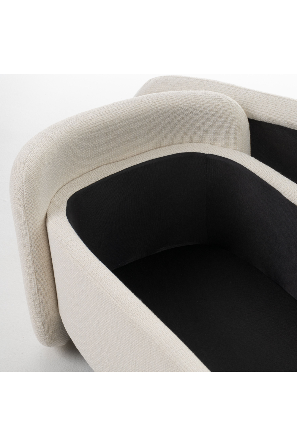 Cream Storage Ottoman Bench | Oroa.com