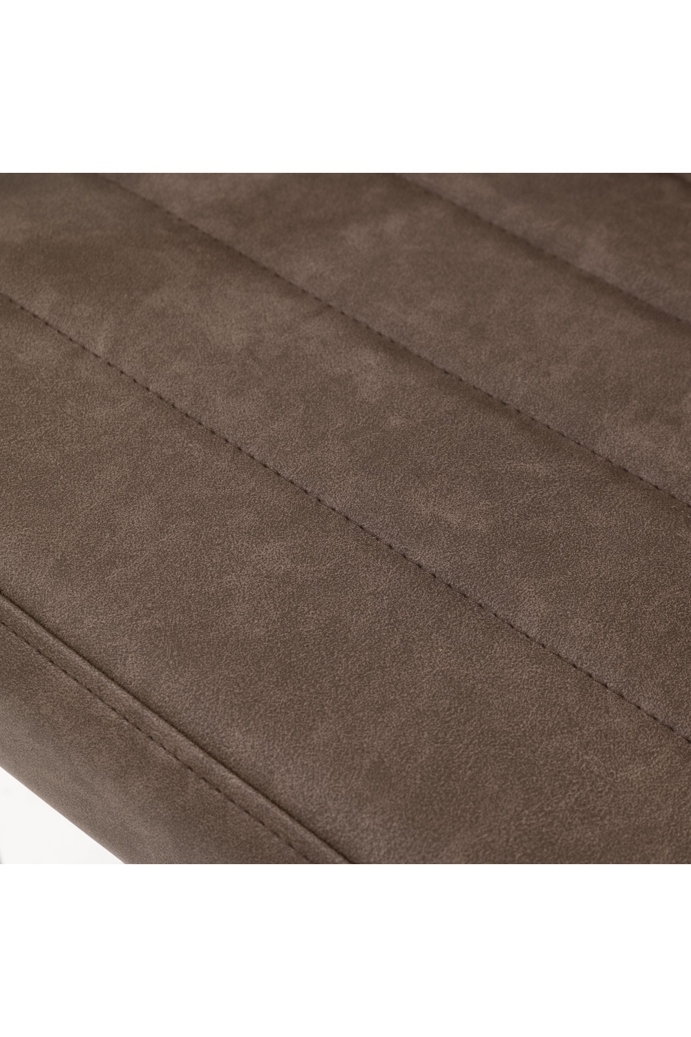Vegan Leather Cantilevered Dining Chair | Oroa.com