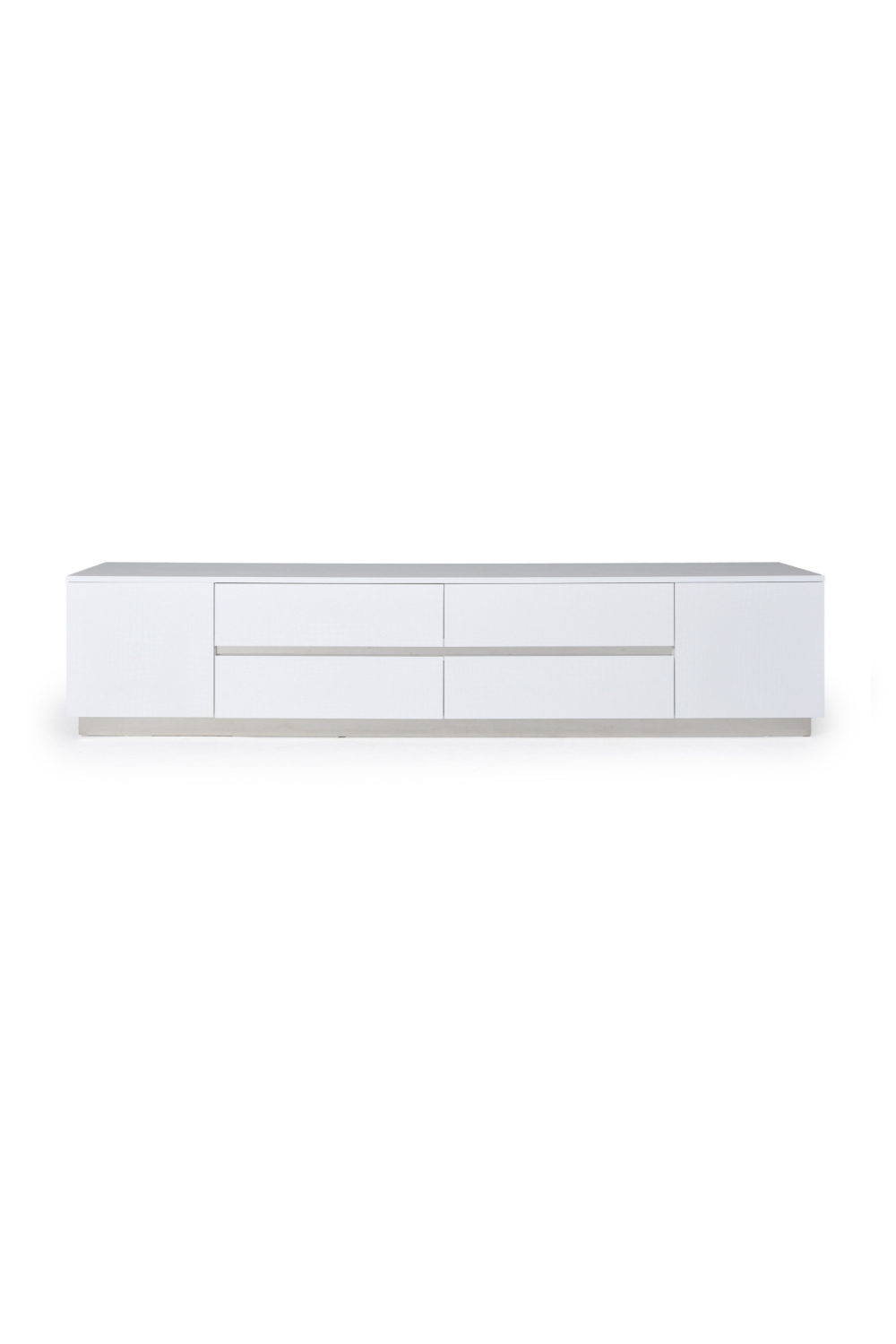 White Crocodile-Textured Sideboard | Oroa.com