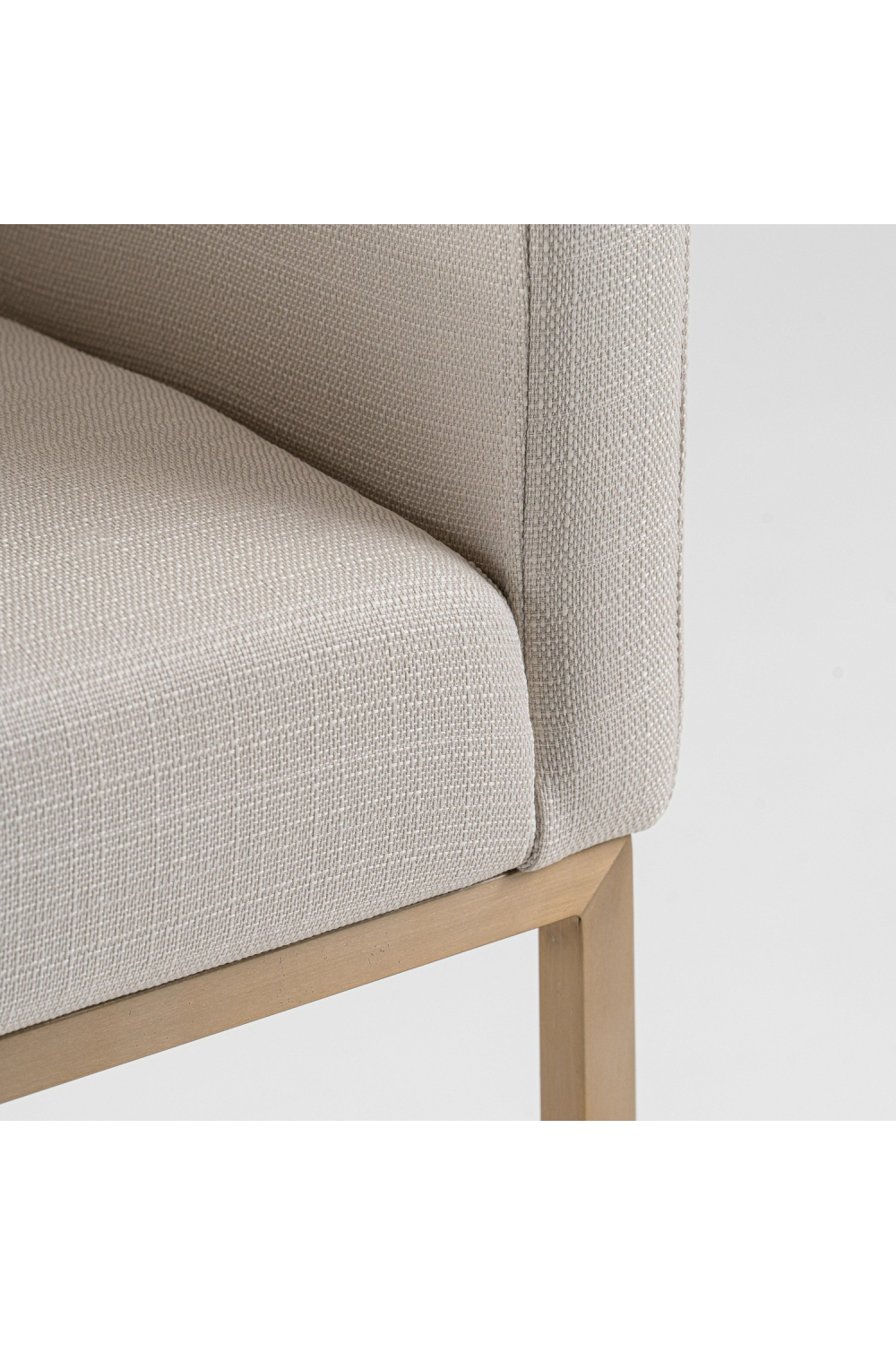 Curved White Counter Chair | Oroa.com