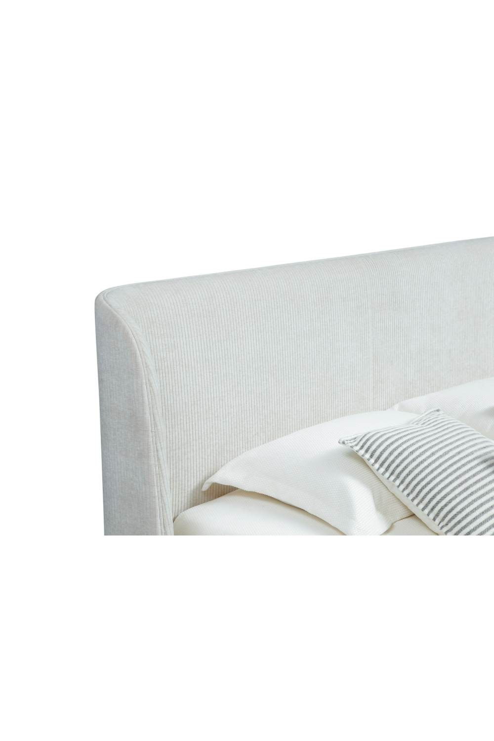 White Upholstered Bed | Oroa.com