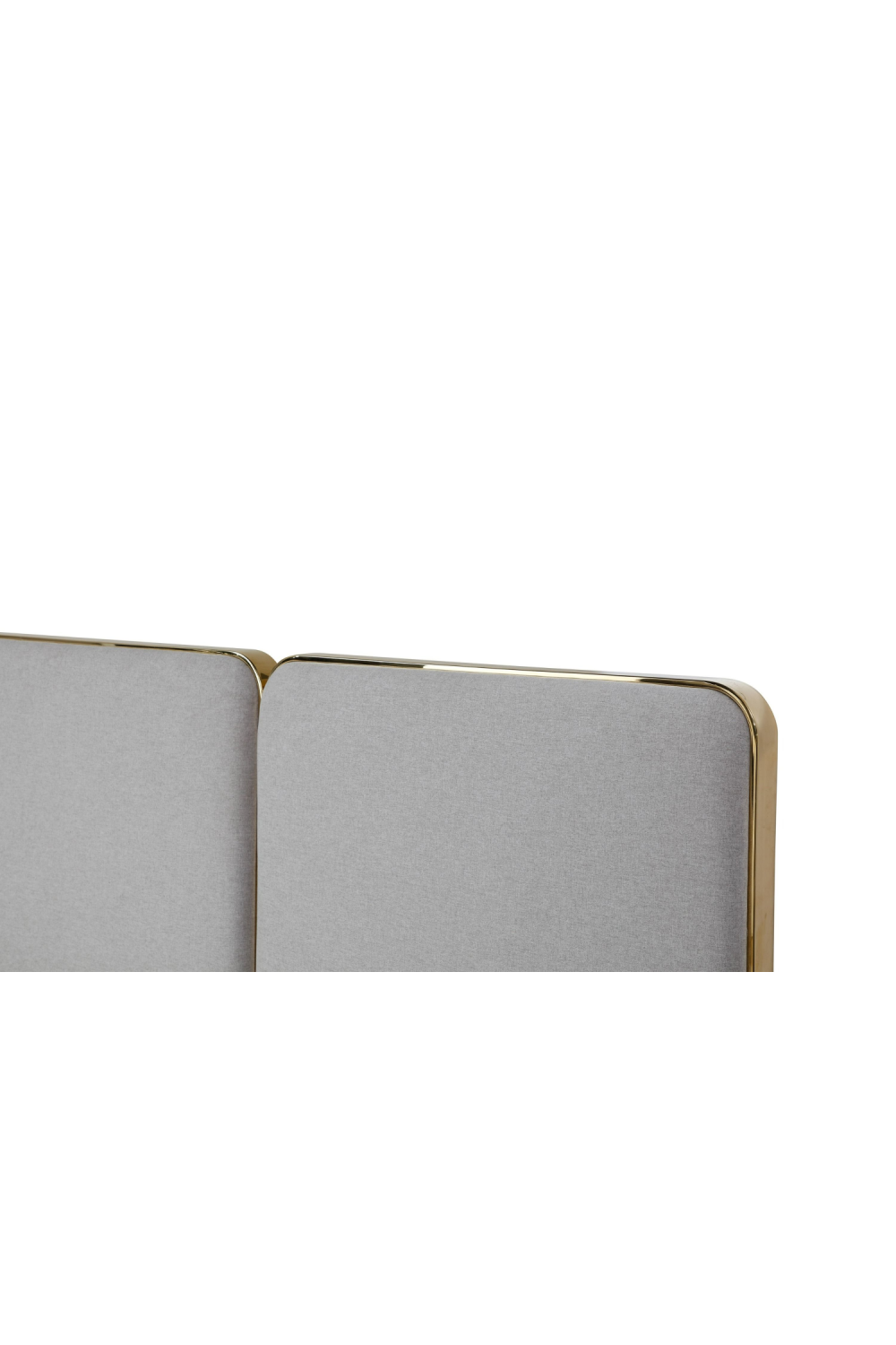 Gray Linen Eastern King Bed | Oroa.com
