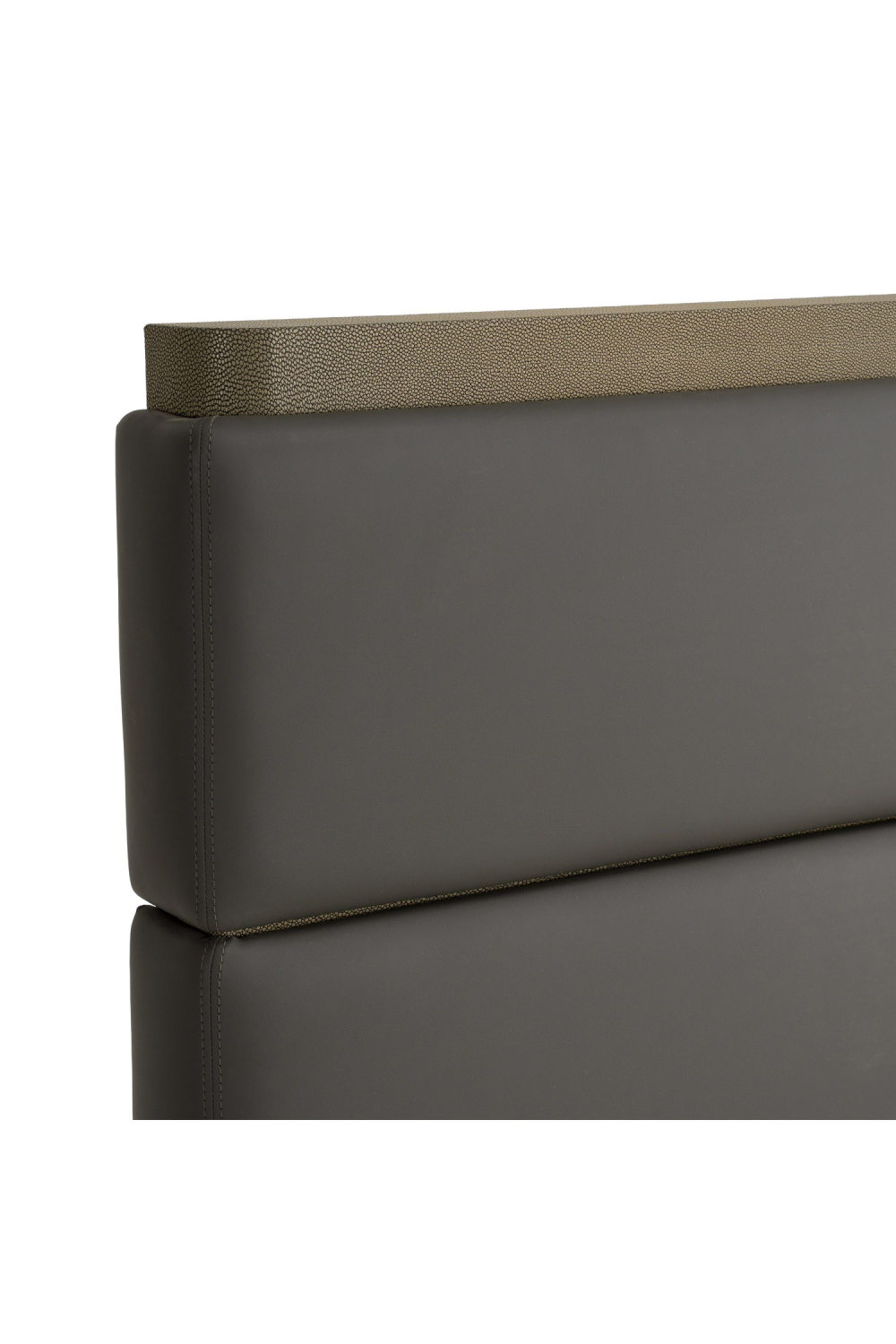Leather and Shagreen Bed | Oroa.com