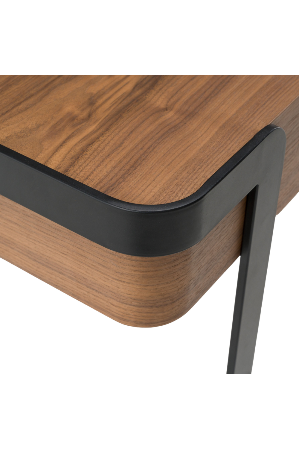 Walnut 2-Drawer Writing Desk | Oroa.com