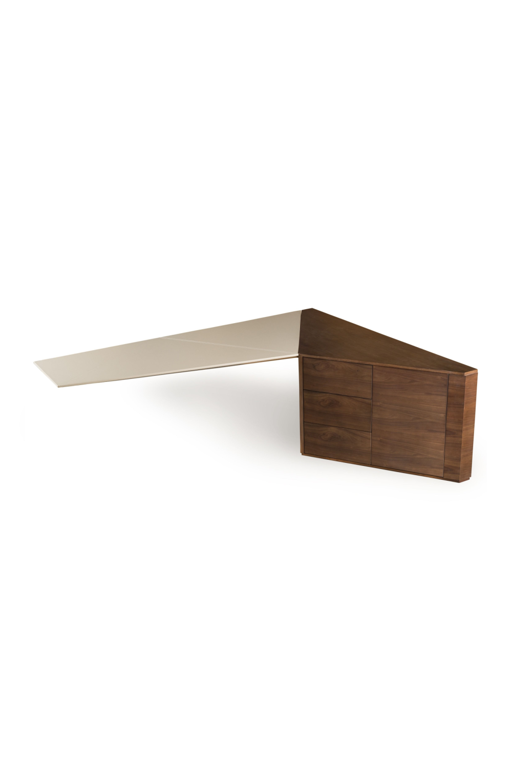 Beige Leather Desk | Oroa.com