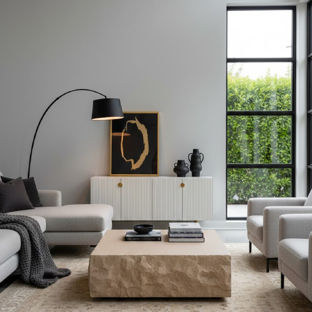 Square Fiberglass Coffee Table | Oroa.com