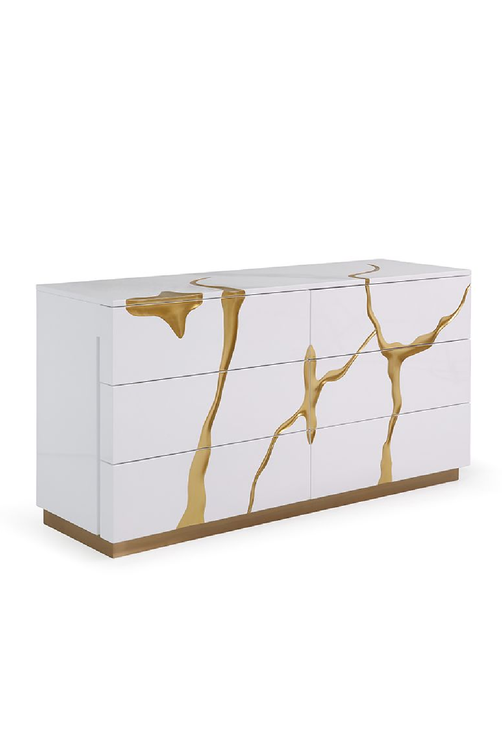 White 6-Drawer Dresser | Oroa.com