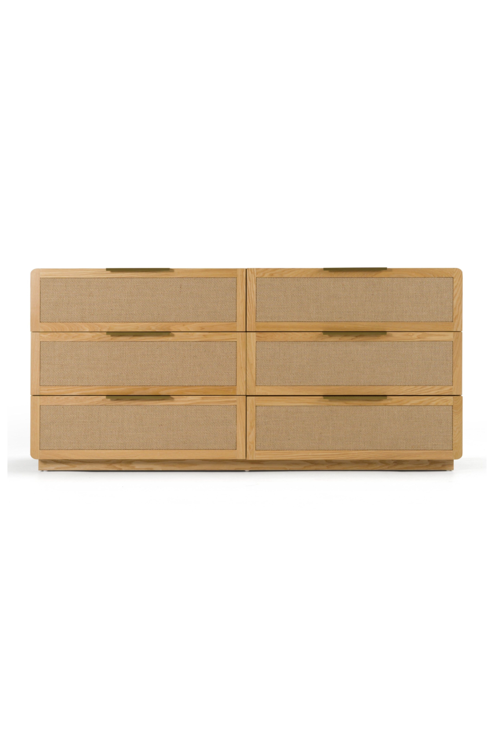 6-Drawer Rattan Dresser | Oroa.com