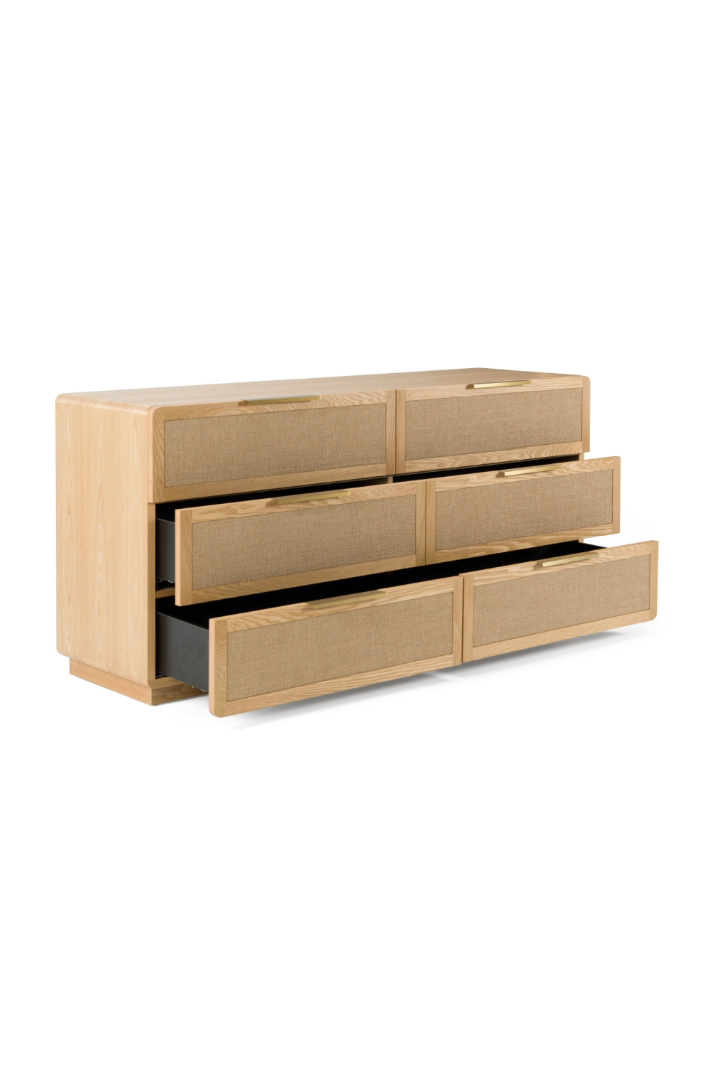 6-Drawer Rattan Dresser | Oroa.com