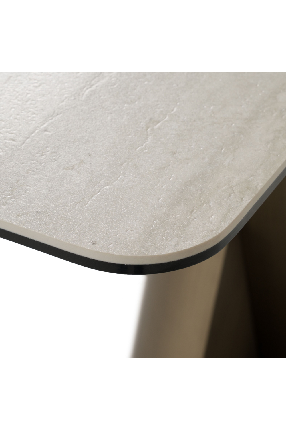 Travertine Bronze Console Table | Oroa.com