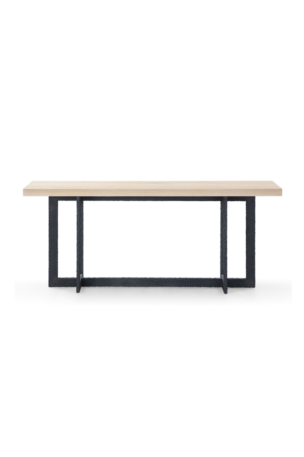 Natural Oak Veneer Console Table | Oroa.com