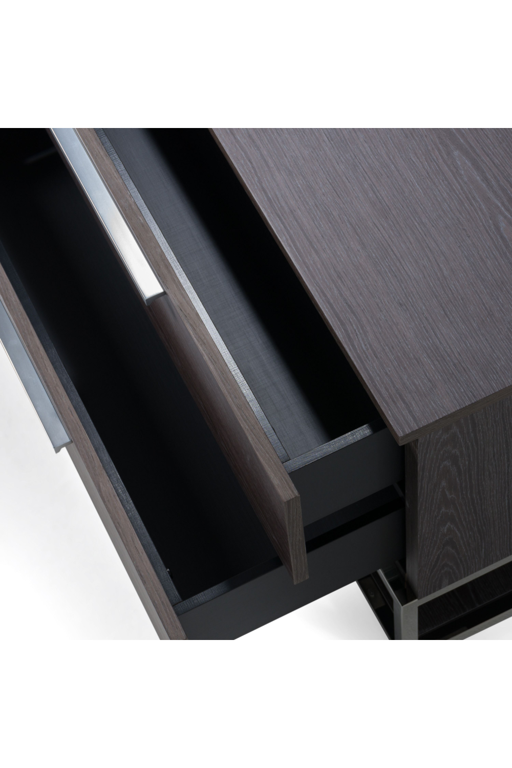 2-Drawer Wooden Nightstand | Oroa.com