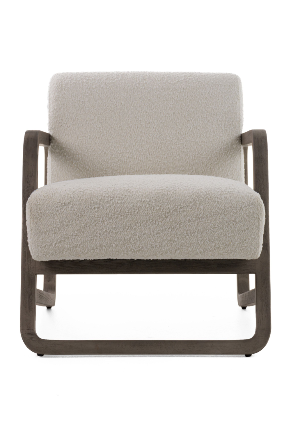 Gray Wood Framed Accent Chair | Oroa.com