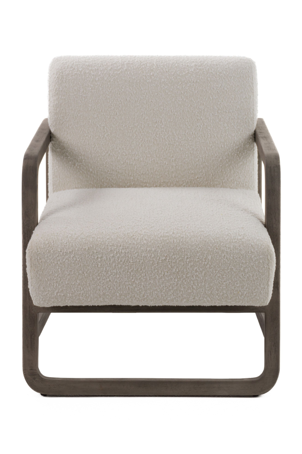 Gray Wood Framed Accent Chair | Oroa.com