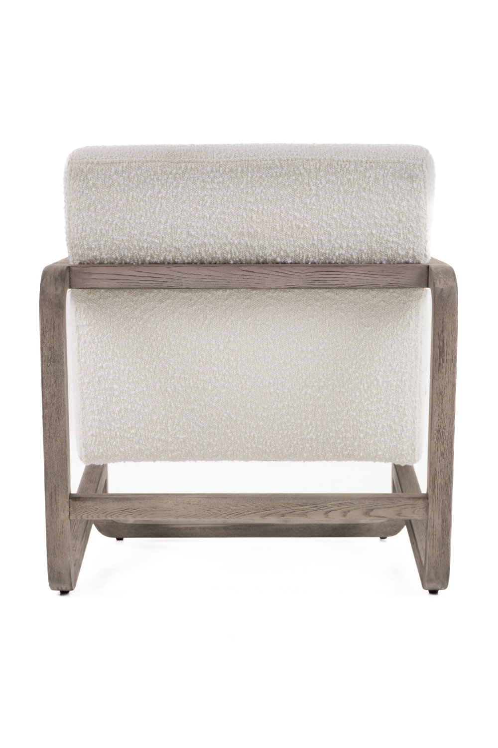 Gray Wood Framed Accent Chair | Oroa.com