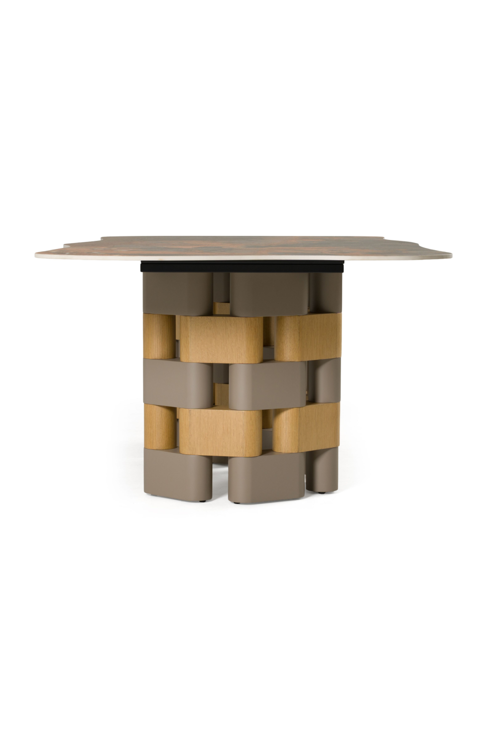 Dark Ceramic Dining Table | Oroa.com