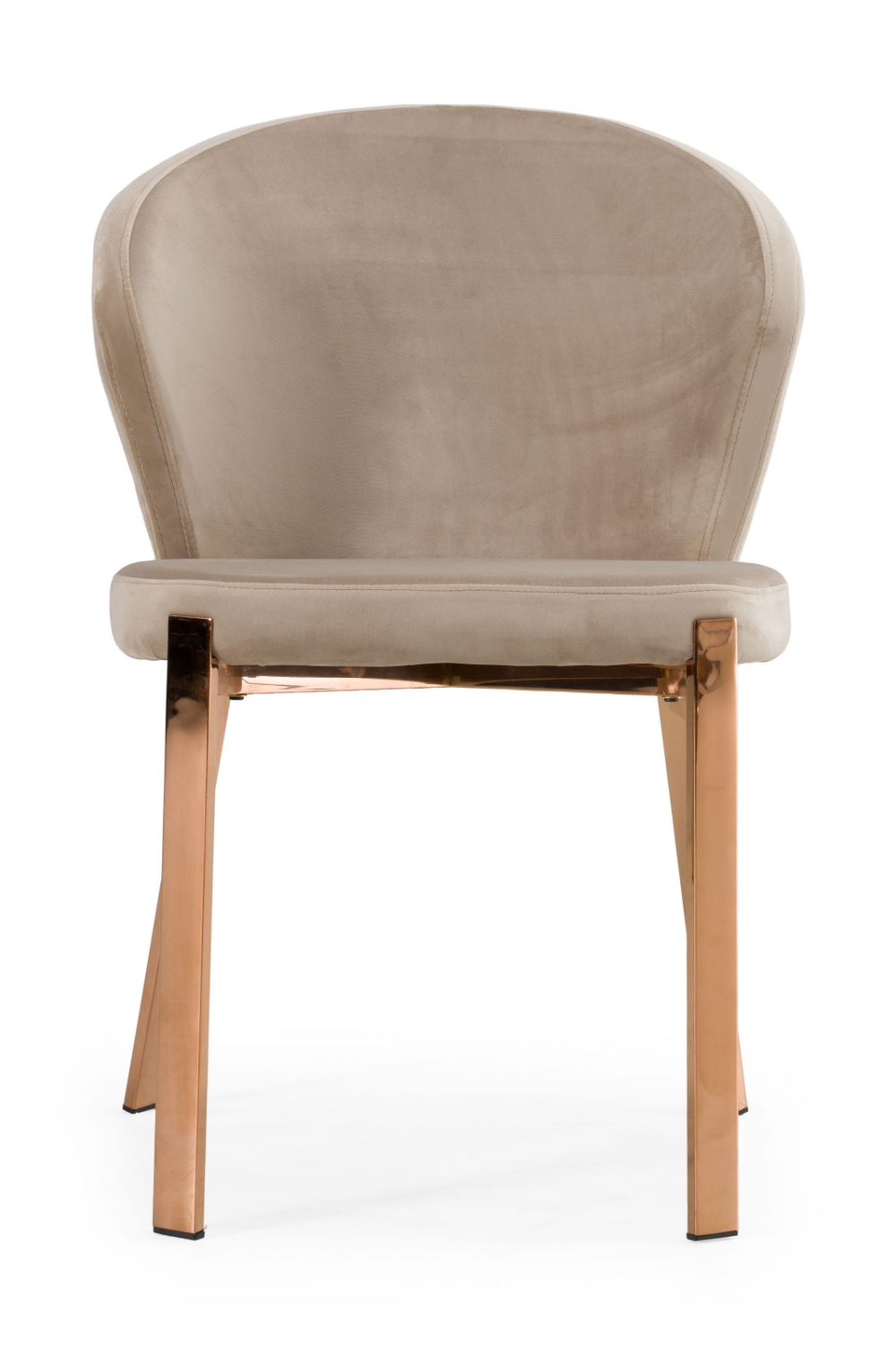 Velvet Shell Dining Chairs (2) | Oroa.com