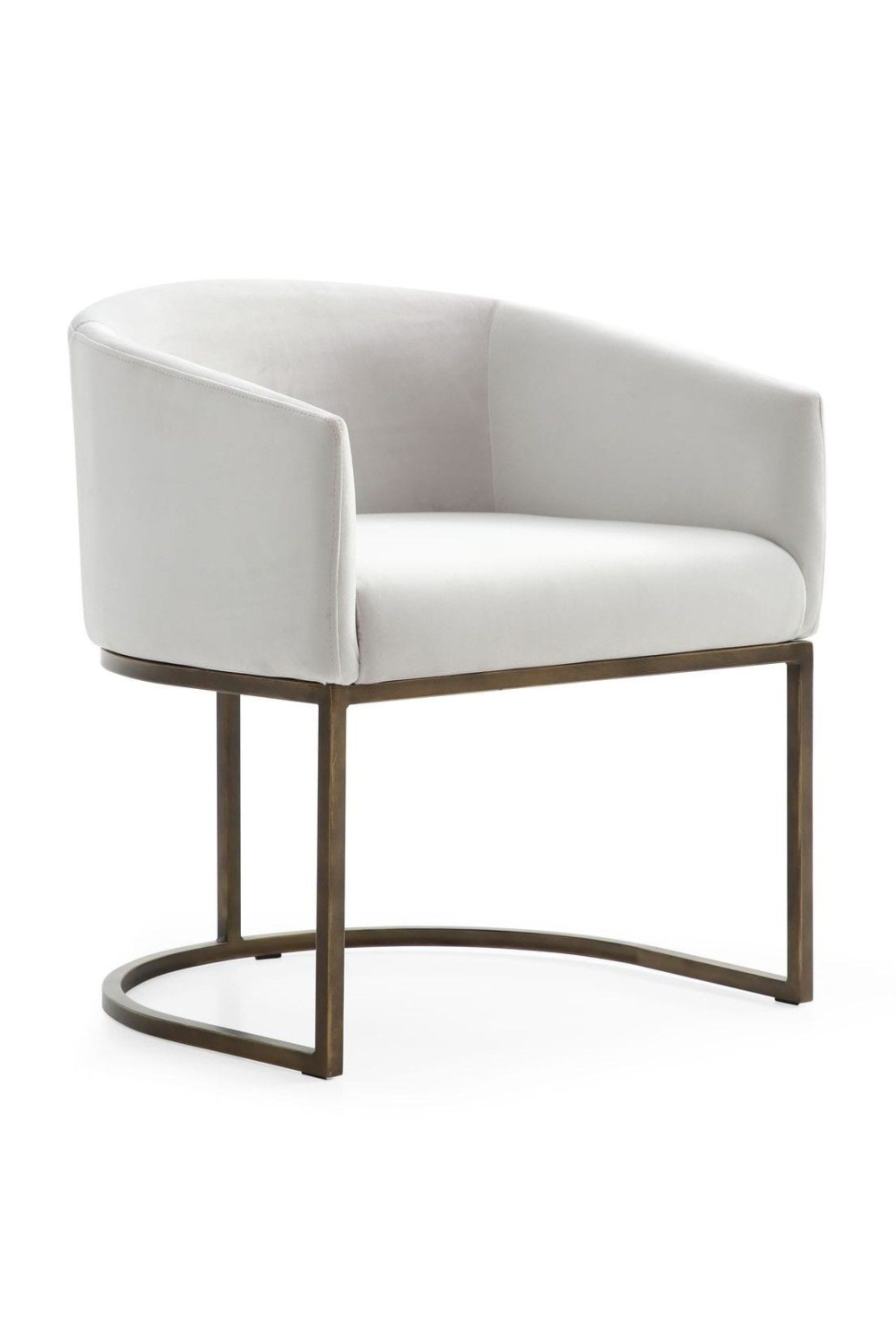 Cantilevered Curved-Back Dining Chair | Oroa.com