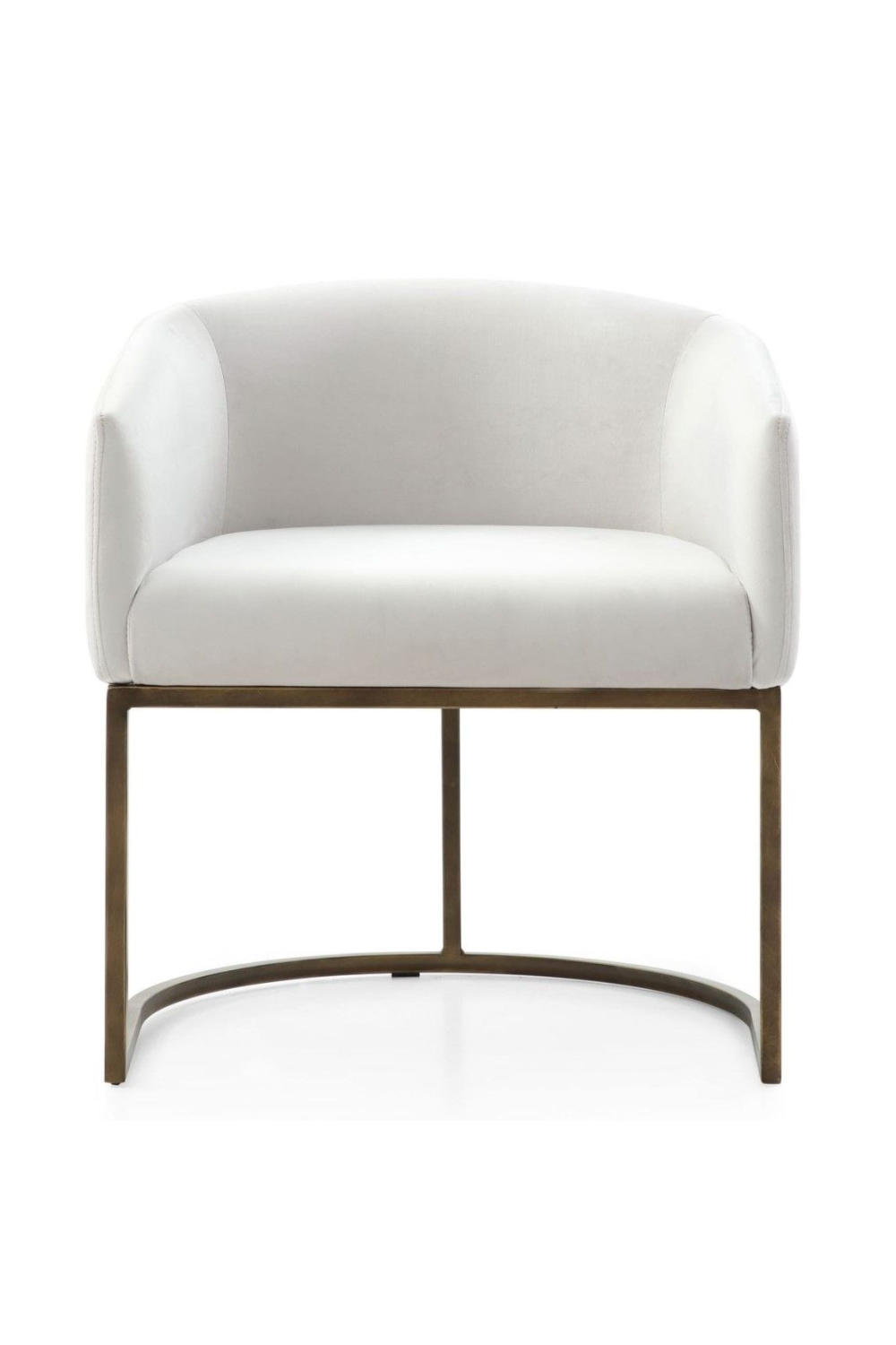 Cantilevered Curved-Back Dining Chair | Oroa.com