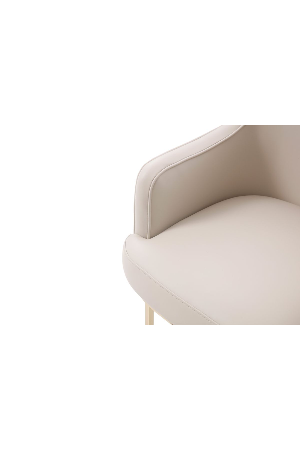 Gray Sloped-Back Dining Chair | Oroa.com