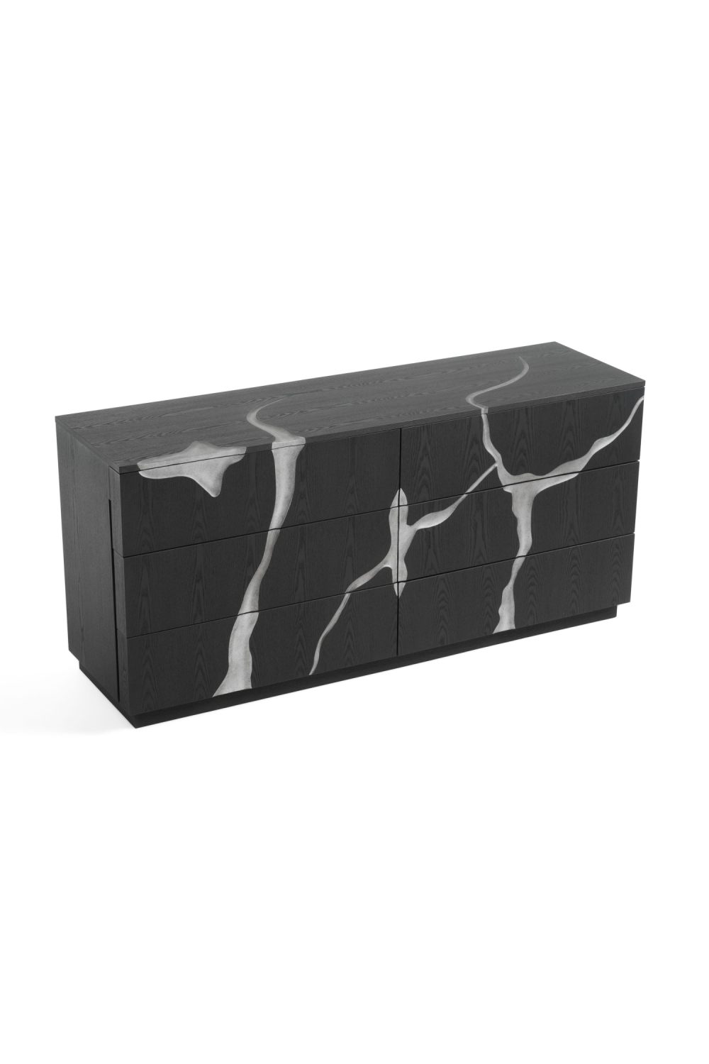 Matte Brown 6-Drawer Dresser | Oroa.com