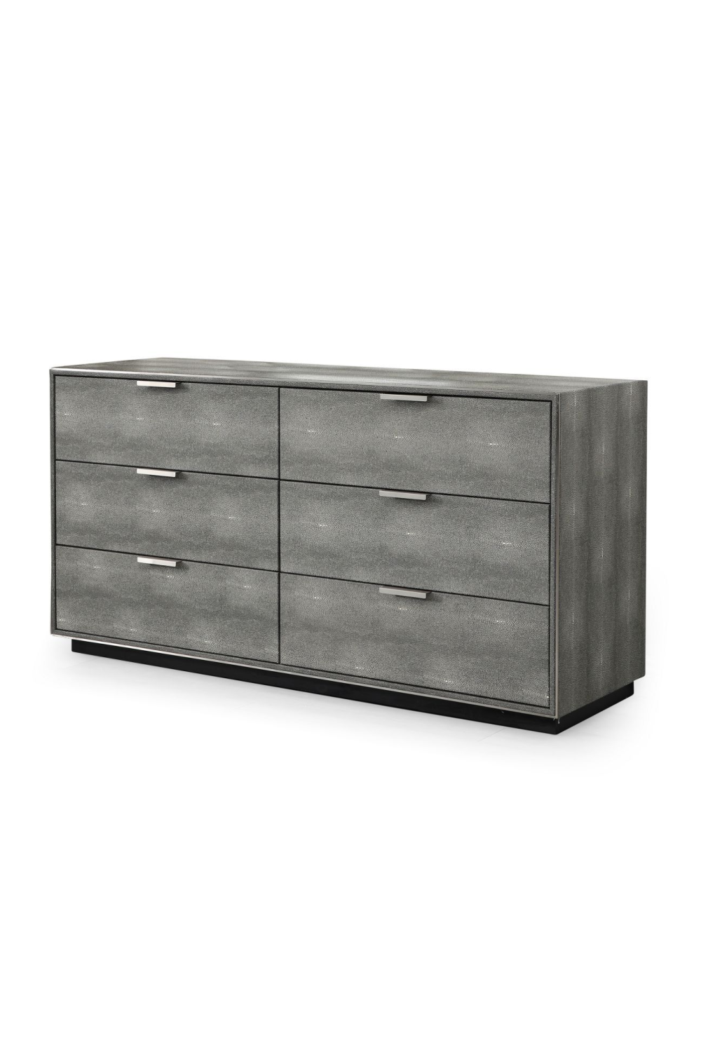Dark Shagreen 6-Drawer Dresser | Oroa.com