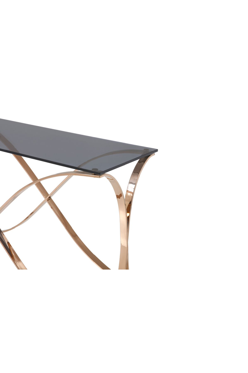 Smoked Glass Console Table | Oroa.com