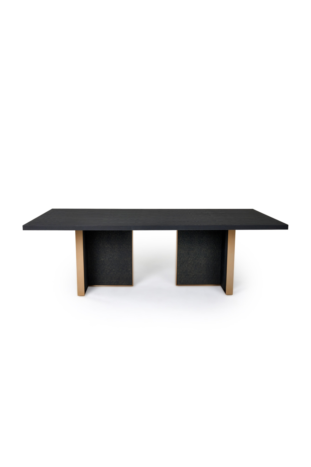 Black Ash Wood Dining Table | Oroa.com