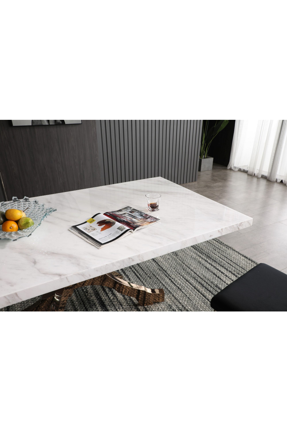 White Marble Dining Table | Oroa.com