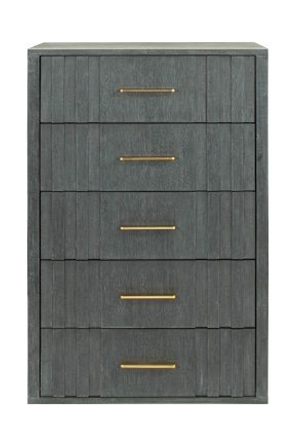 Gray Acacia 5-Drawer Chest | Oroa.com
