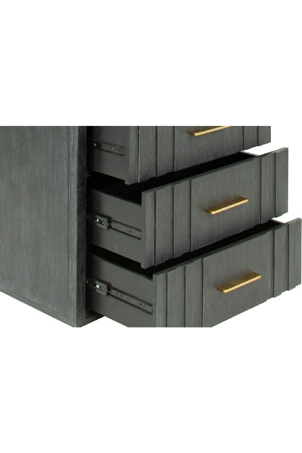 Gray Acacia 5-Drawer Chest | Oroa.com