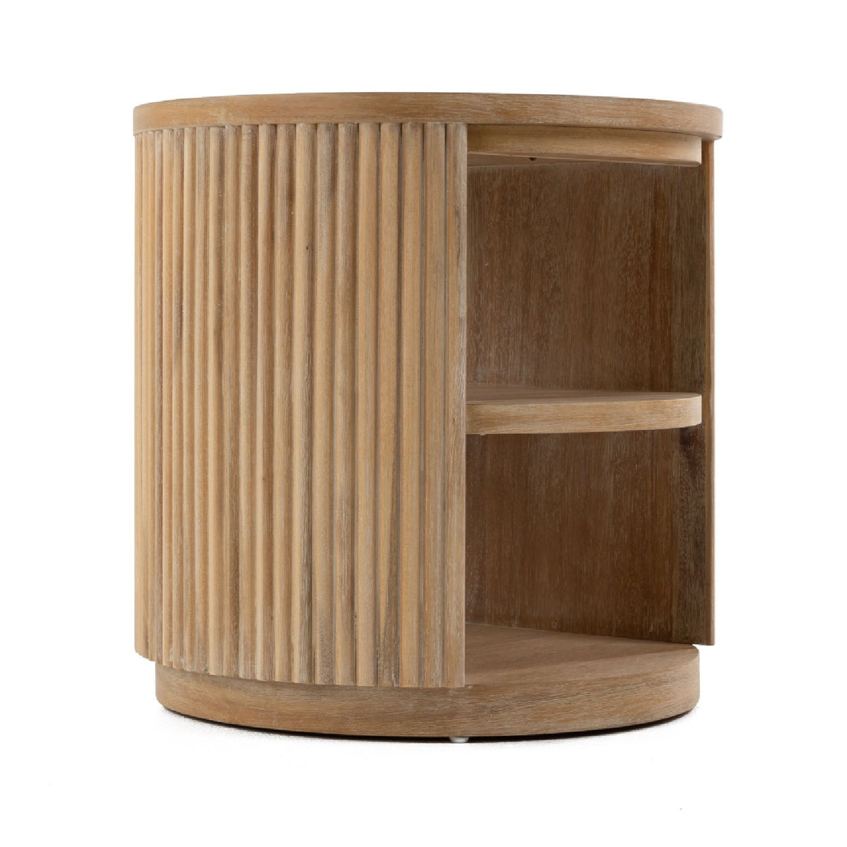 Natural Acacia End Table | Oroa.com
