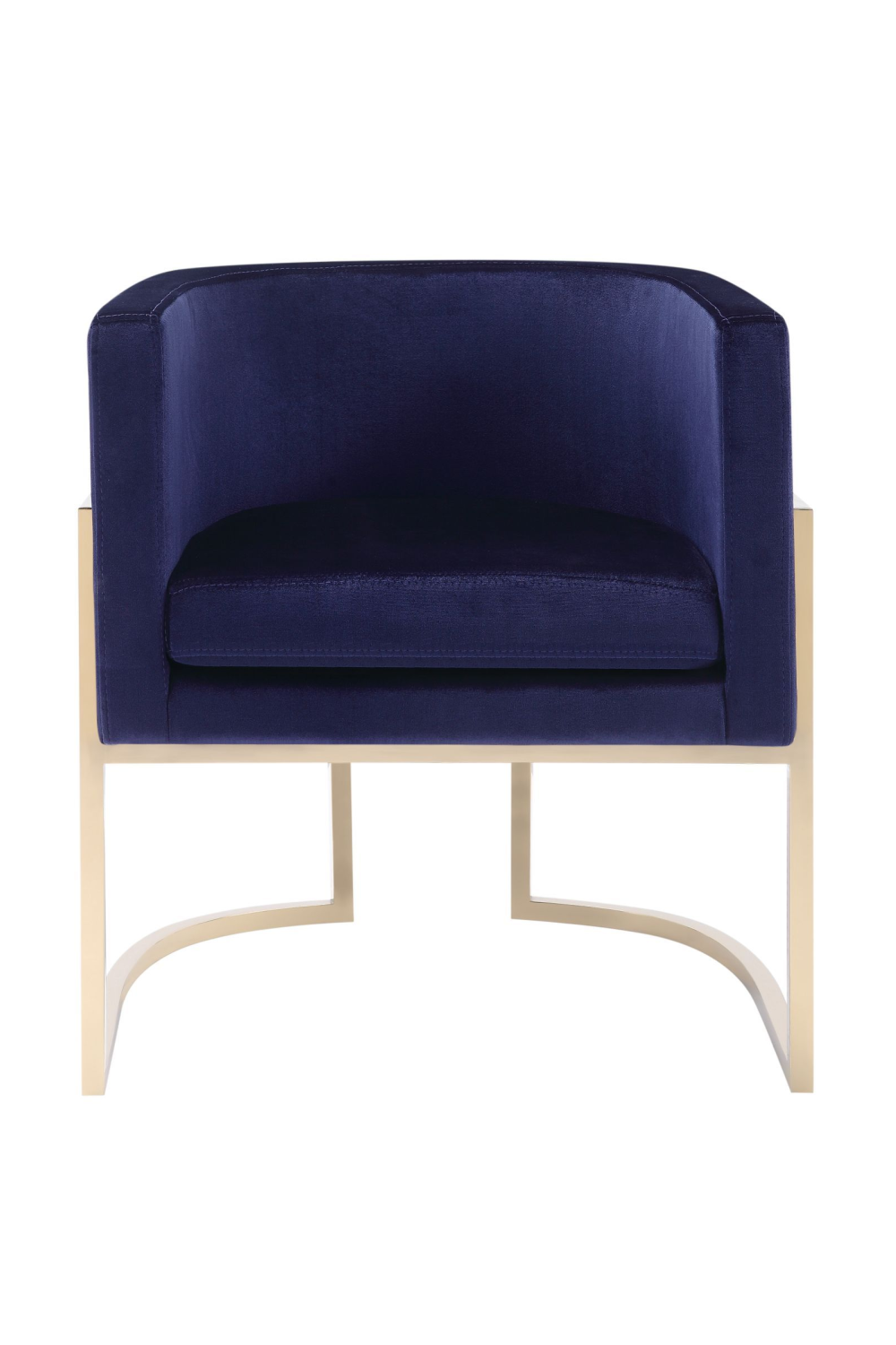 Blue Velvet Kids Chair | Oroa.com